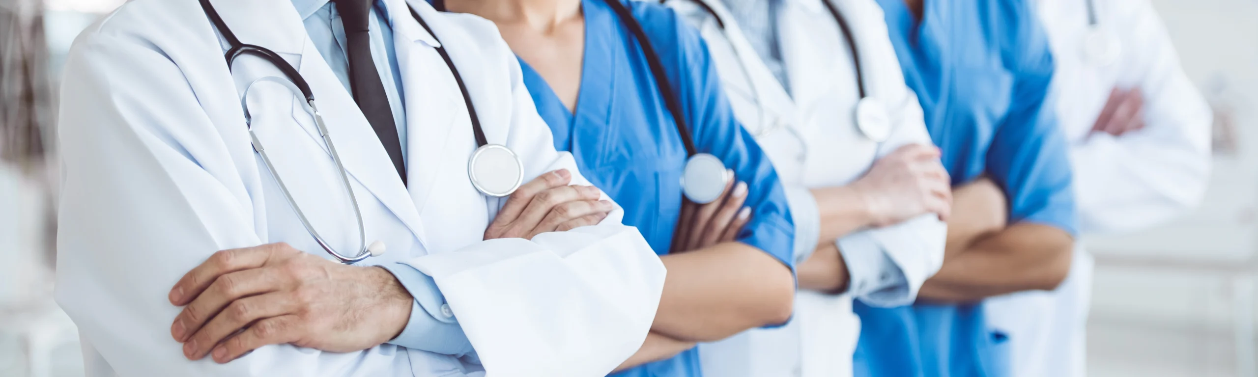 white navy and teal modern emergency center outdoor banner