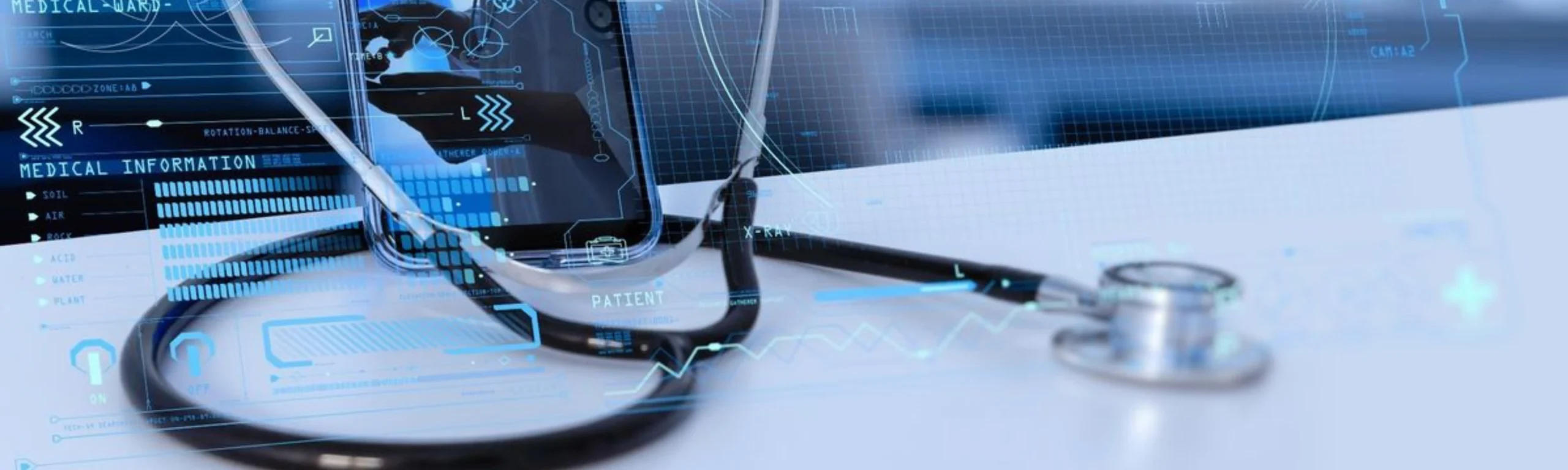 Why Shan Multi Hospital & Research Centre white navy and teal modern emergency center outdoor banner