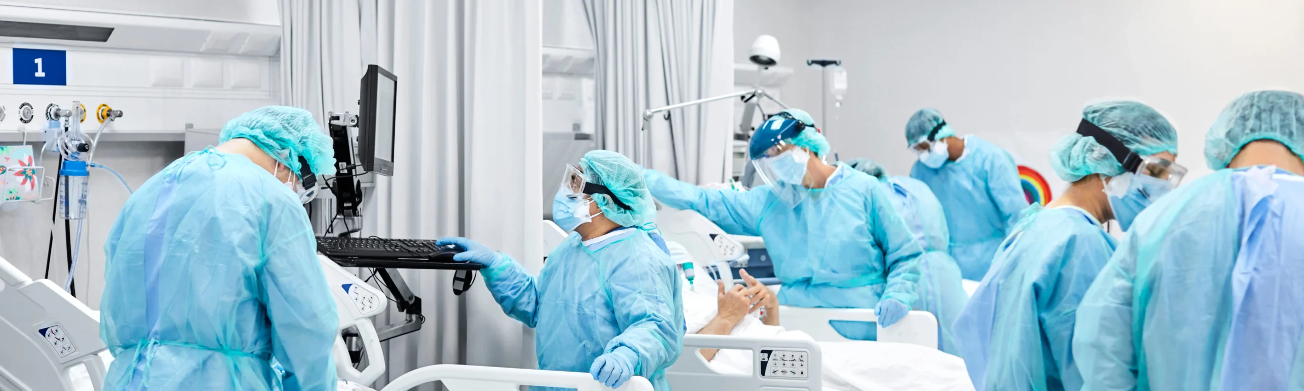 white navy and teal modern emergency center outdoor banner (6)